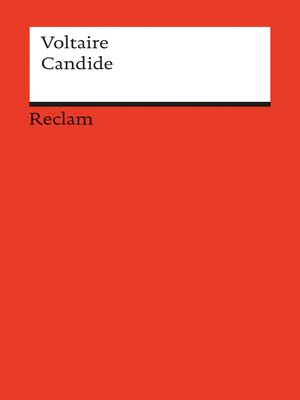 cover image of Candide ou l´Optimisme